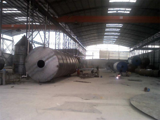 水泥倉廠家生產現場 水泥倉廠家生產現場