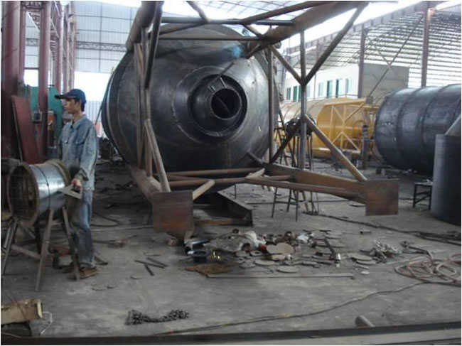 水泥倉生產現場 水泥倉生產現場