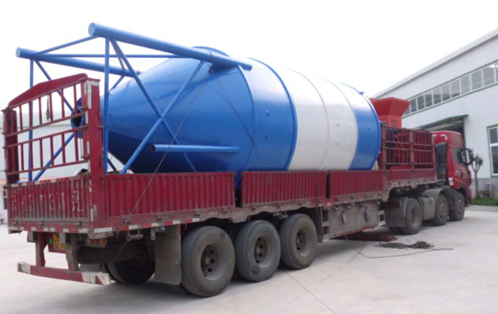 120噸散裝水泥罐發(fā)貨 120噸散裝水泥罐發(fā)貨